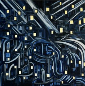 Bajo el pincel de la artista Nadia Vuillaume, es el agua la que habla: fluido primigenio y musa inasible, encarna la vida, la memoria y la dualidad del mundo.